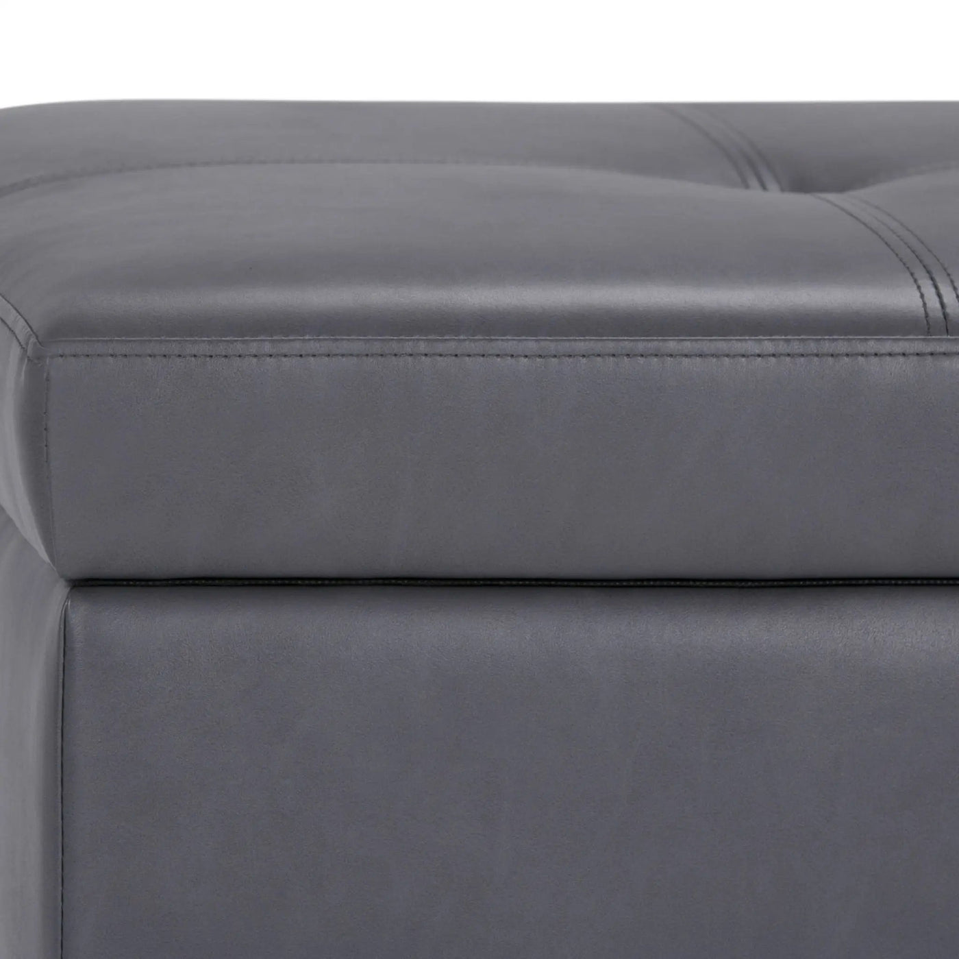 Oregon - Contemporary Storage Ottoman Bench With Tray by HouseOfZazla