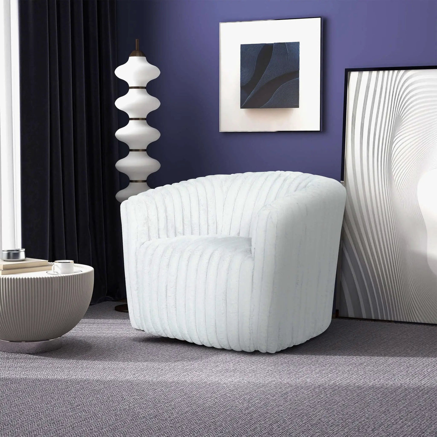 Mira - Modern Comfort Swivel Chair by HouseOfZazla