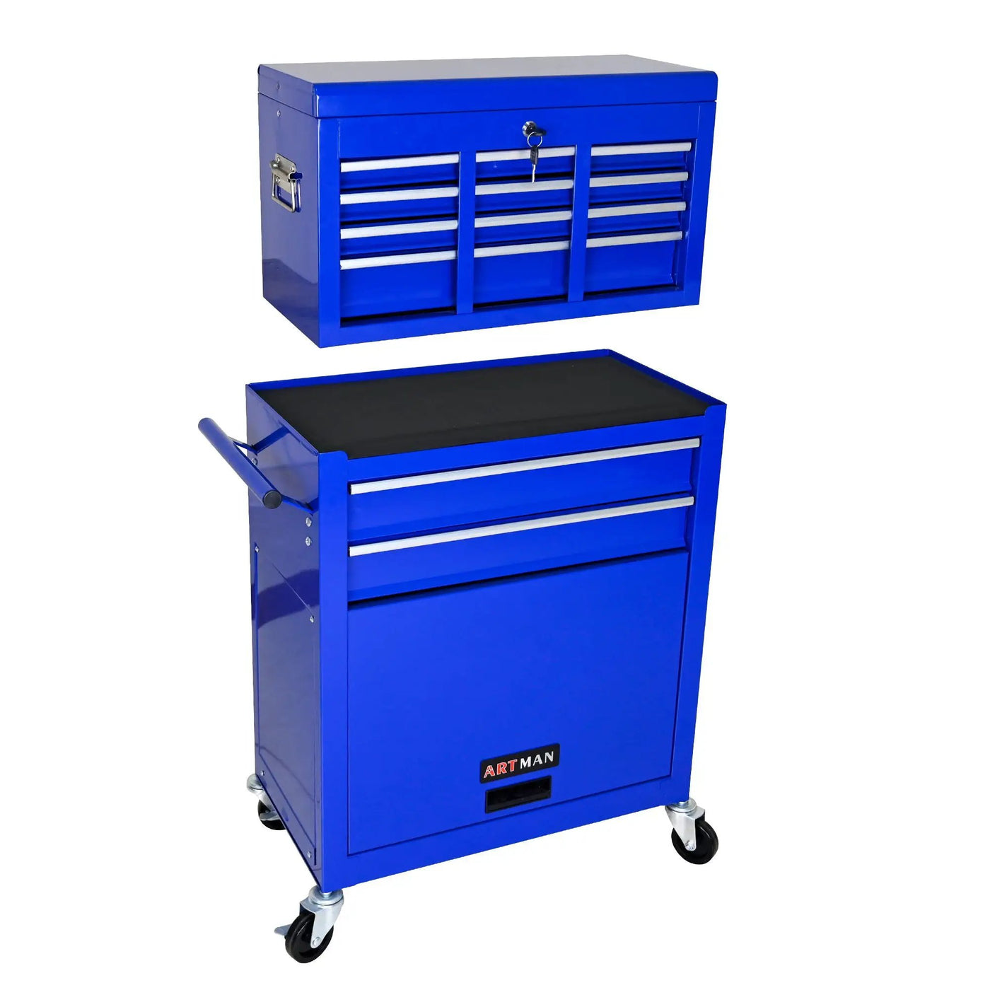 High Capacity Rolling Tool Chest With Wheels And Drawers, Storage Cabinet by HouseOfZazla