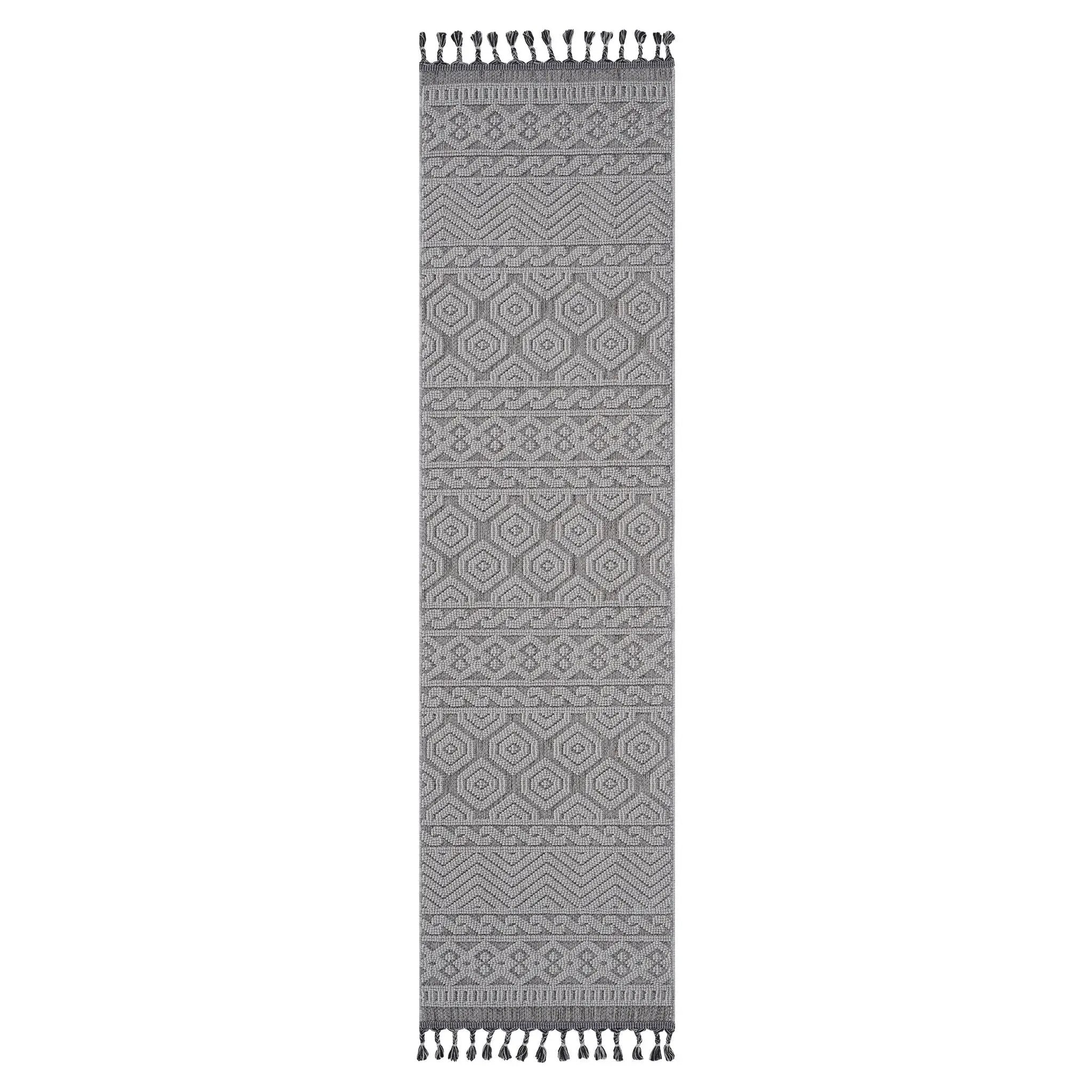 Guros - Trendy Geometric Indoor / Outdoor Rug by HouseOfZazla