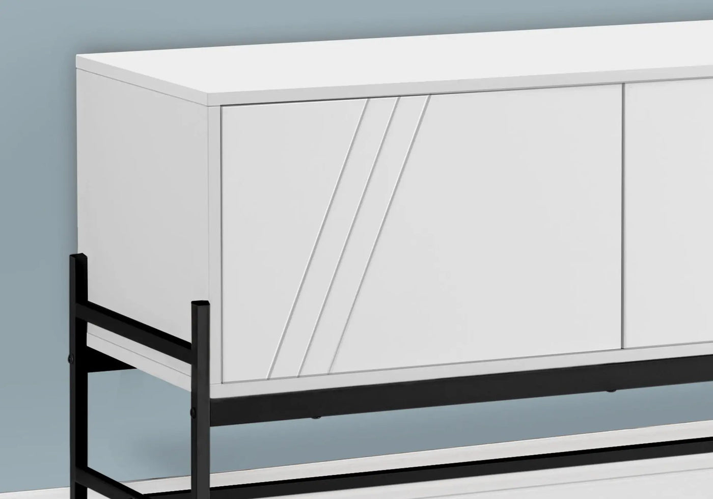 Contemporary 60-Inch TV Stand Console with Storage Cabinet by HouseOfZazla