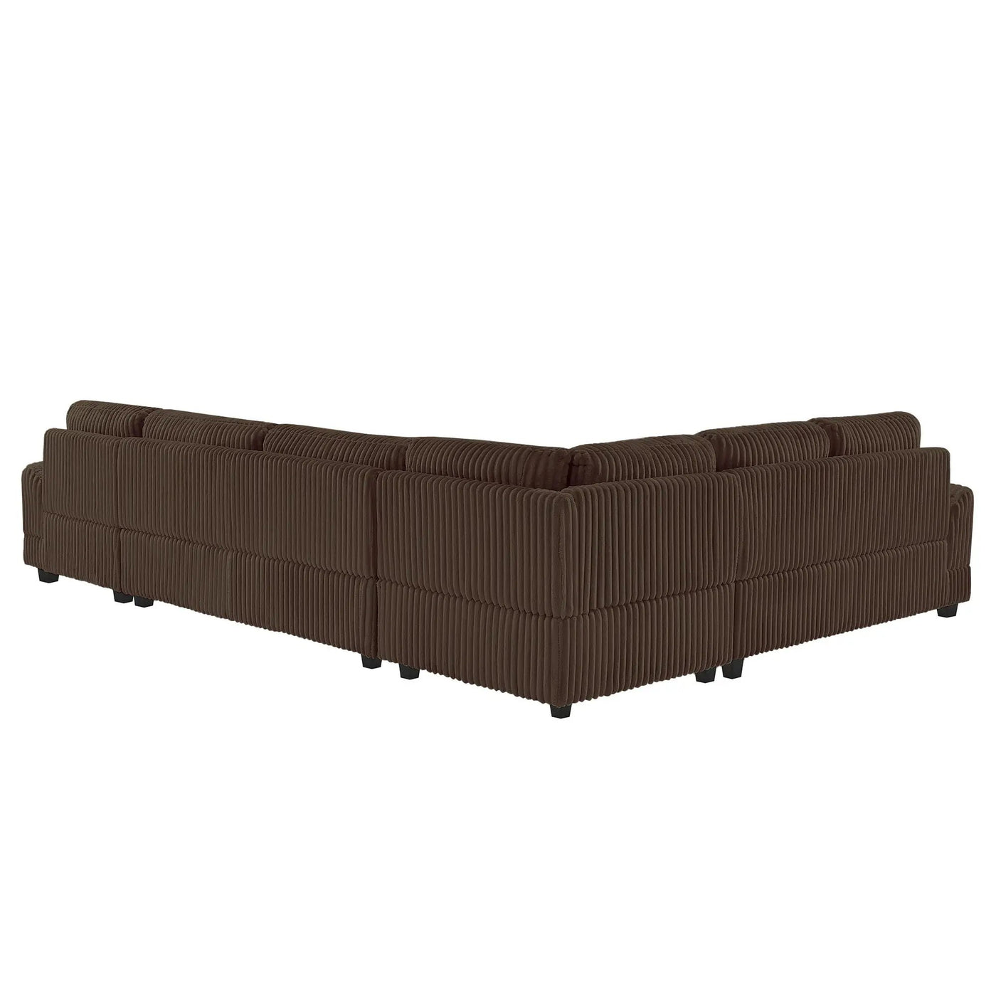 Oversized Sectional Sofa U - Shaped Sofa Couch Modern Sofa Upholstered In Soft With A Chaise Lounge For Living Room by HouseOfZazla