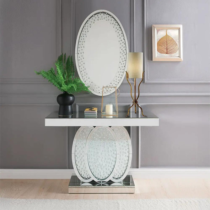 Nysa - Accent Decor - Mirrored & Faux Crystals by Unique Piece Furniture
