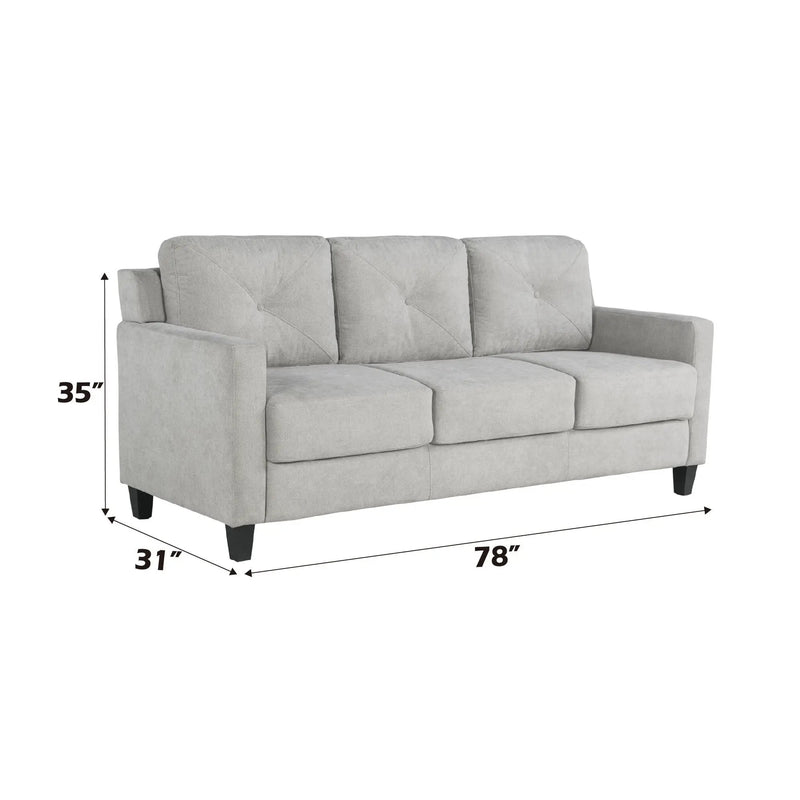 Horatio Chenille 3-Seater Sofa by HouseOfZazla