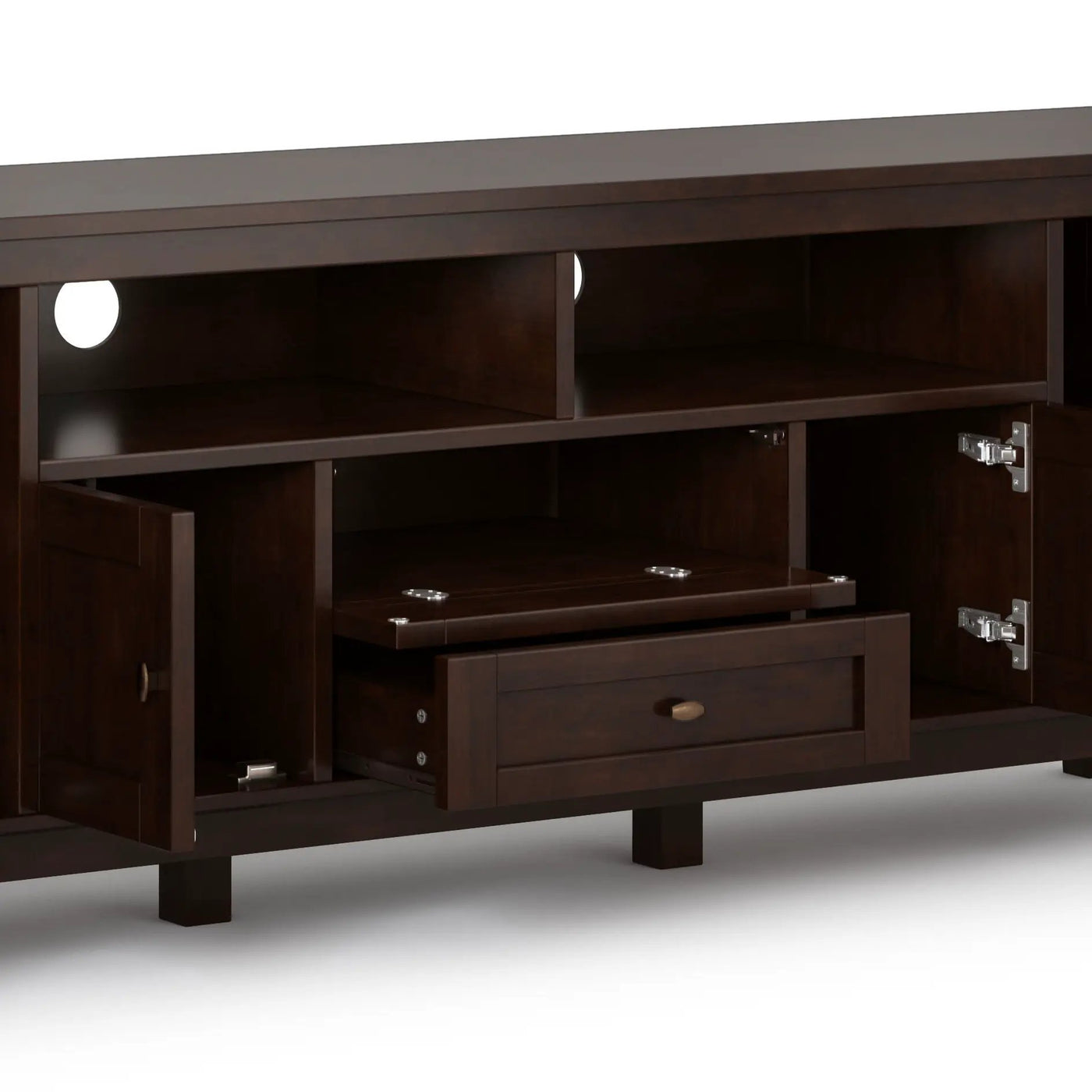 Warm Shaker - TV Media Stand, Handcrafted by Unique Piece Furniture