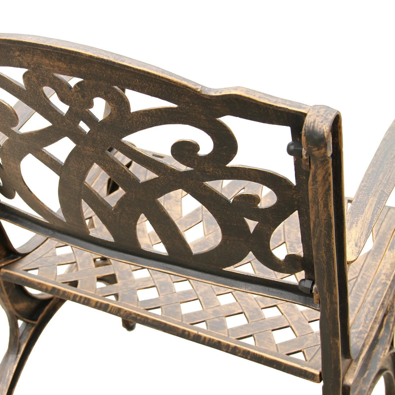 Outdoor Aluminum 9pc Large Oval Patio Dining Set Eight Chairs by Sharicks