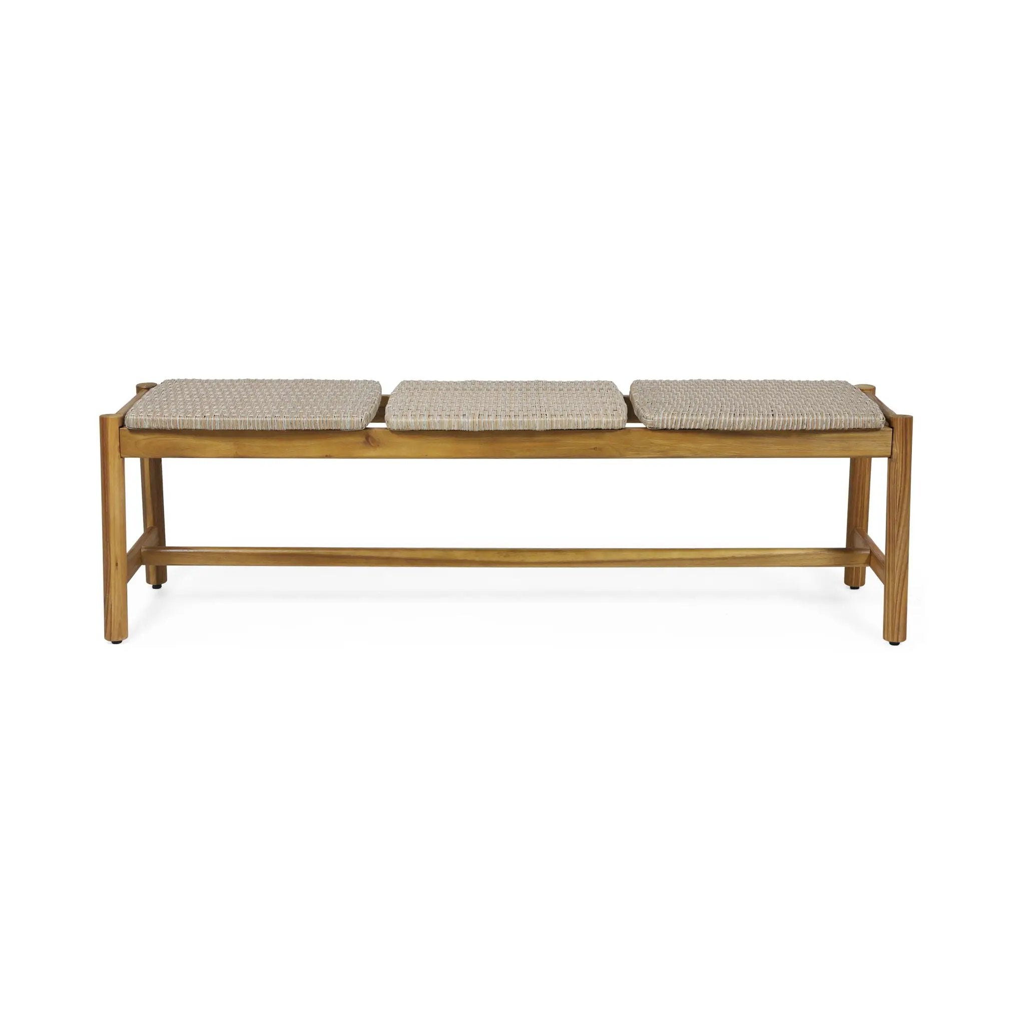 Cambria - 3 Seater Bench - Teak by HouseOfZazla
