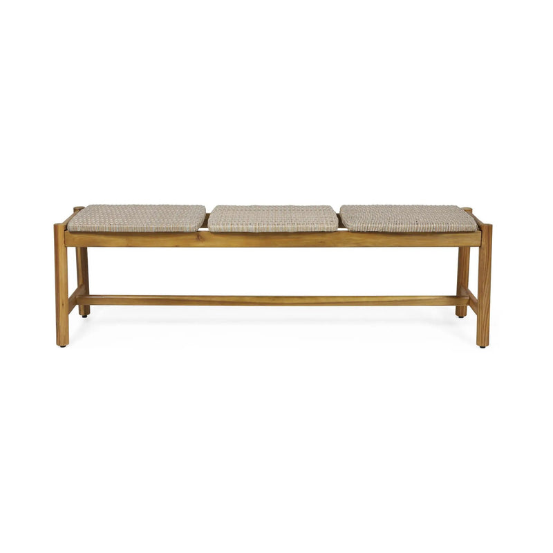 Cambria - 3 Seater Bench - Teak by HouseOfZazla