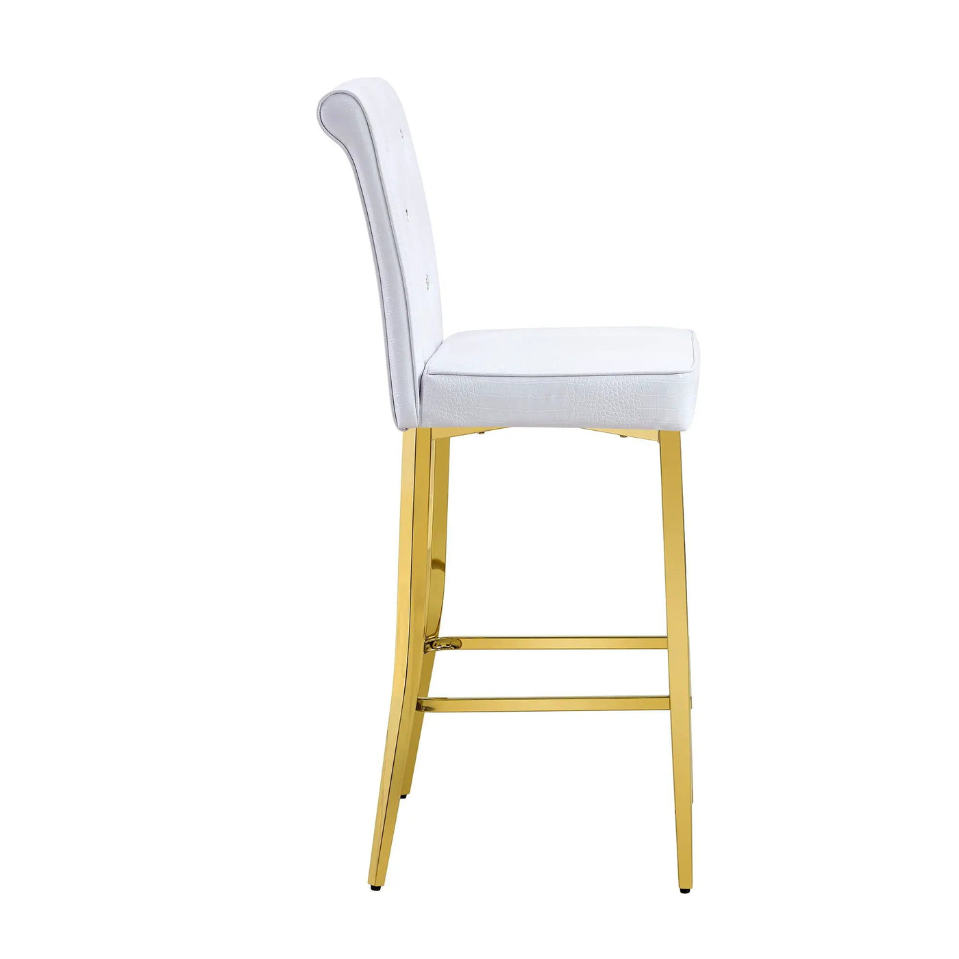 Bar Chairs With Crystal Clasp Design (Set of 2) by HouseOfZazla