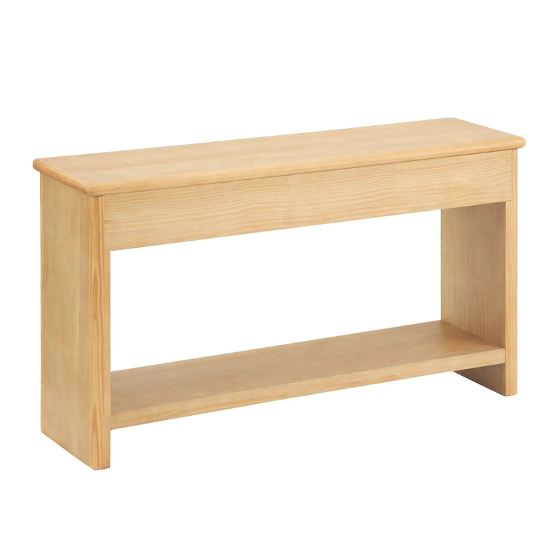 Fluted Console Table With Semi Circular Drawers - Natural by HouseOfZazla