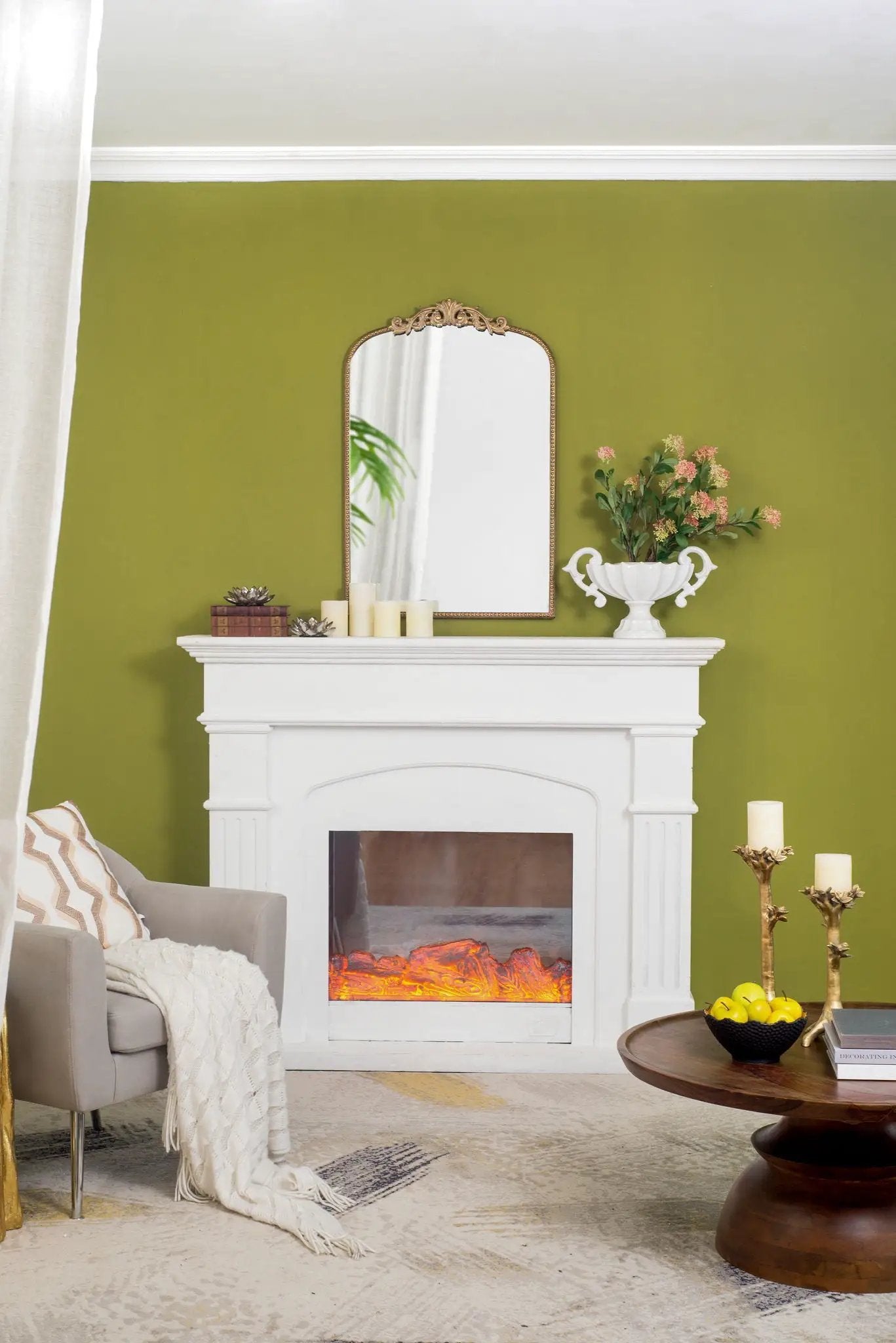 Arch Mirror, Baroque Inspired Wall Decor For Bathroom, Bedroom, Living Room by HouseOfZazla