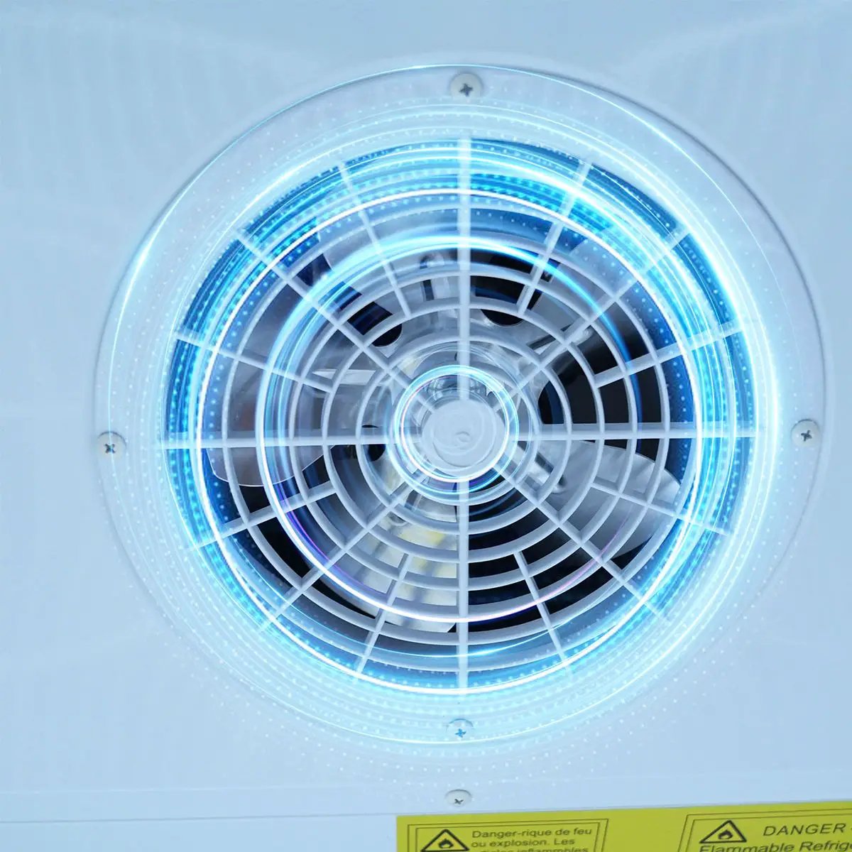 Glass Door Merchandiser Refrigerator Swing Door Commercial Display Refrigerators Merchandising Refrigeration With LED Top Panel by HouseOfZazla