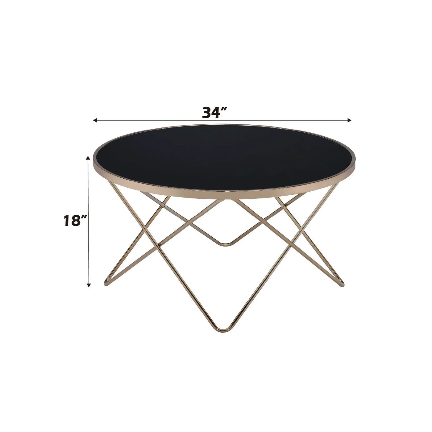 Valora Glass Coffee Table by HouseOfZazla