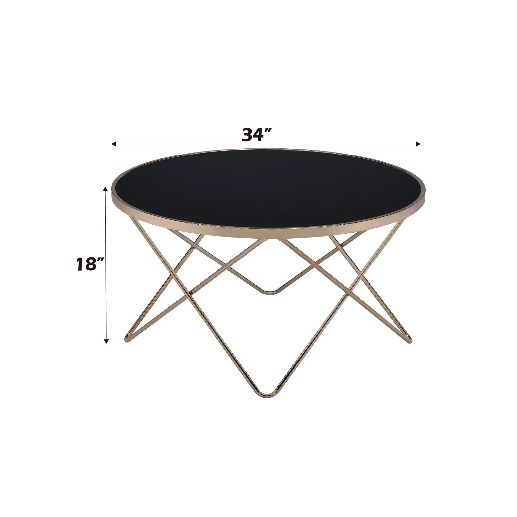 Valora Glass Coffee Table by HouseOfZazla