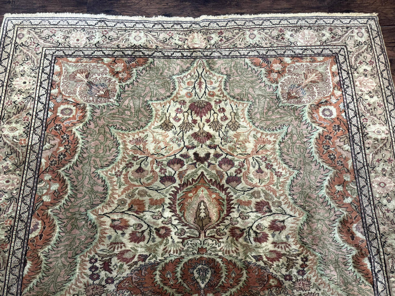 Antique Turkish Kayseri Rug 7x10 by Jewel Rugs