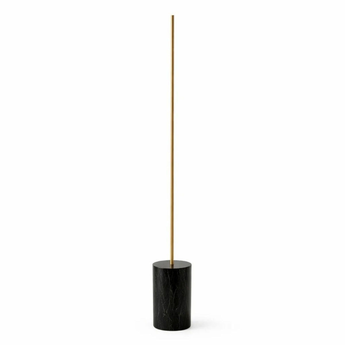 Prism - LED Floor Lamp with On/Off Switch Base - Gold/Marble, photo 2 of 8