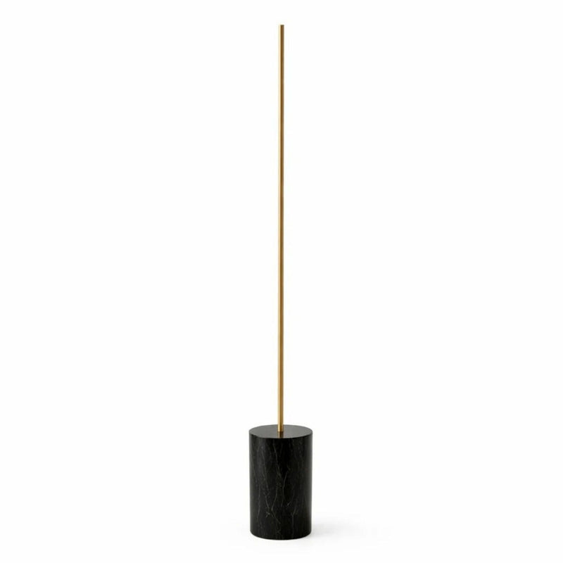 Prism - LED Floor Lamp with On/Off Switch Base - Gold/Marble, photo 2 of 8