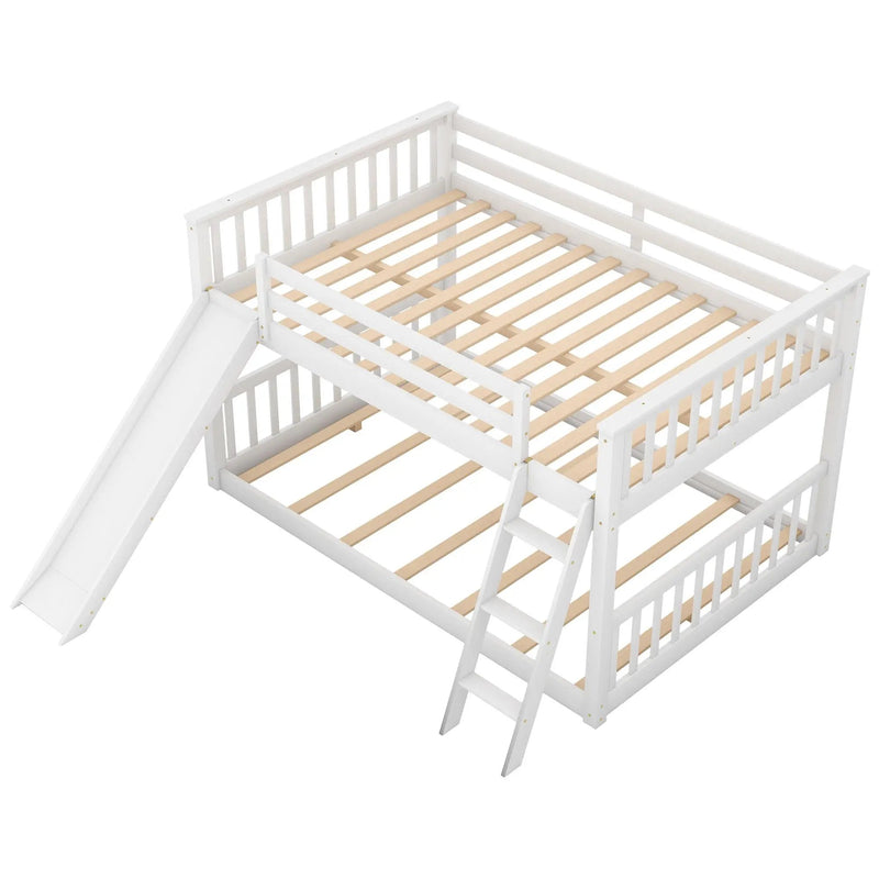 Bunk Bed & Convertible Slide And Ladder by Unique Piece Furniture