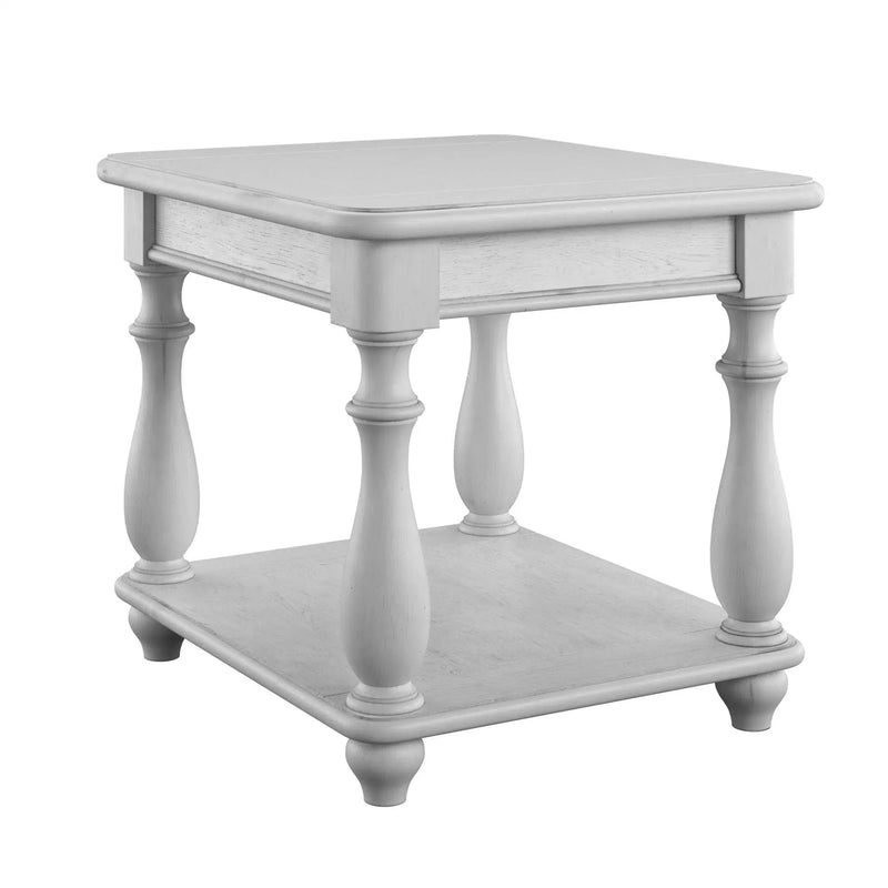 Square End Table - Gray by Unique Piece Furniture
