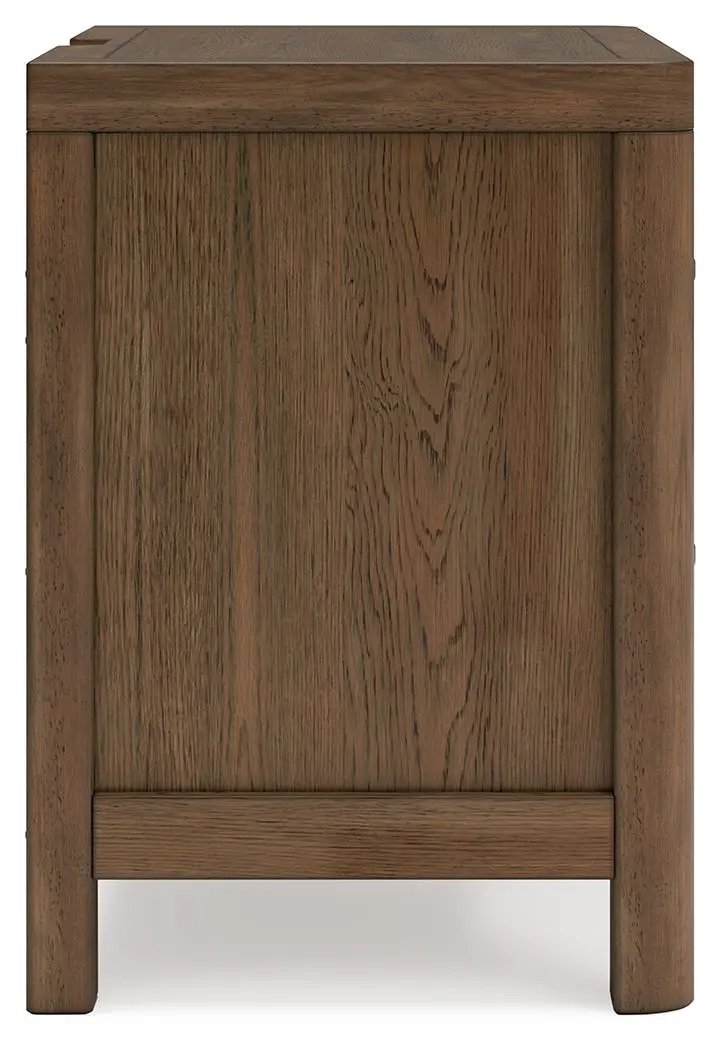 Cabalynn - Two Drawer Night Stand - Light Brown by Unique Piece Furniture
