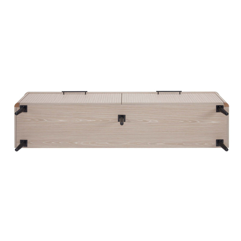 Jodie - Fluted TV Stand - Oak by HouseOfZazla