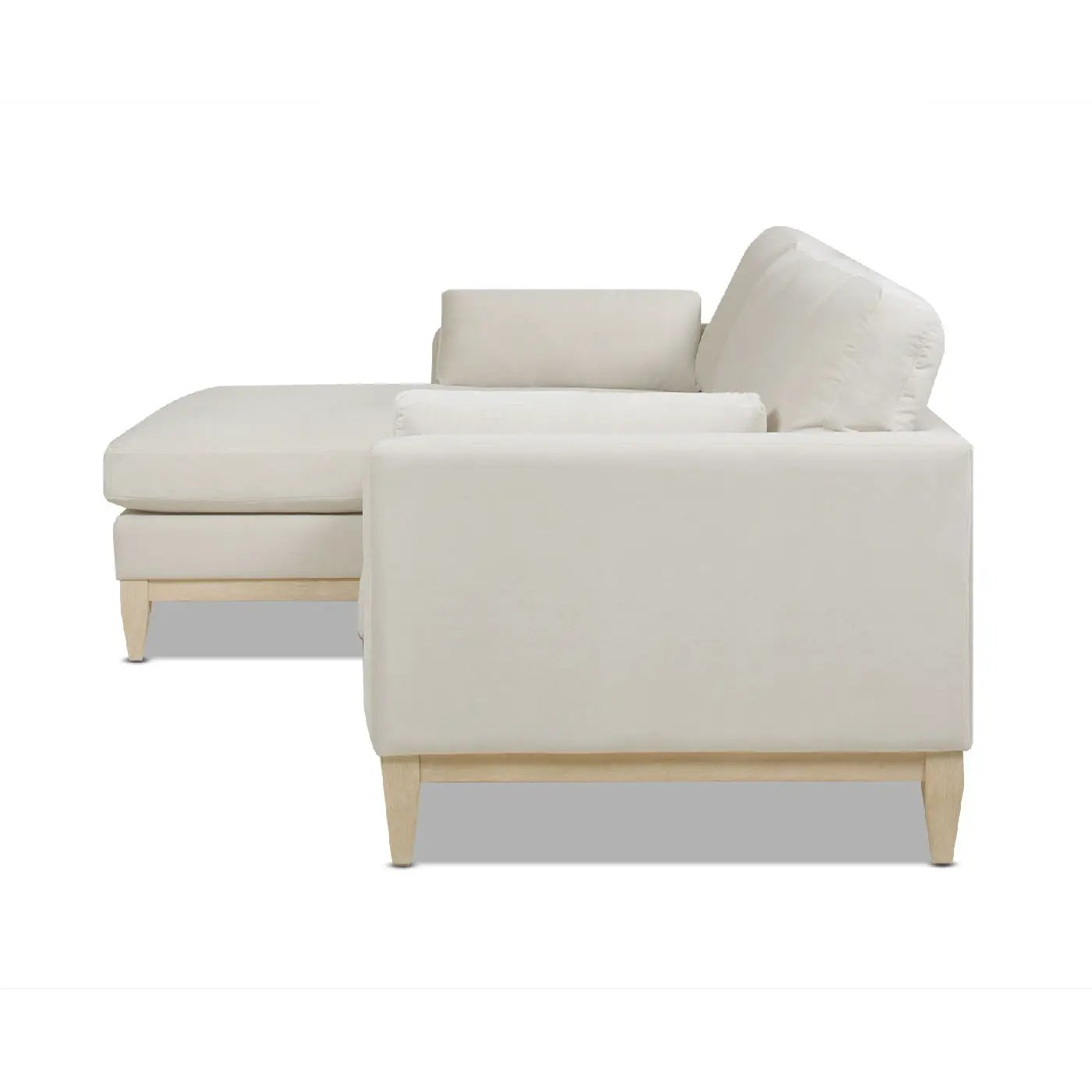 Knox - Modern Farmhouse Reversible Chaise Sectional Sofa by HouseOfZazla