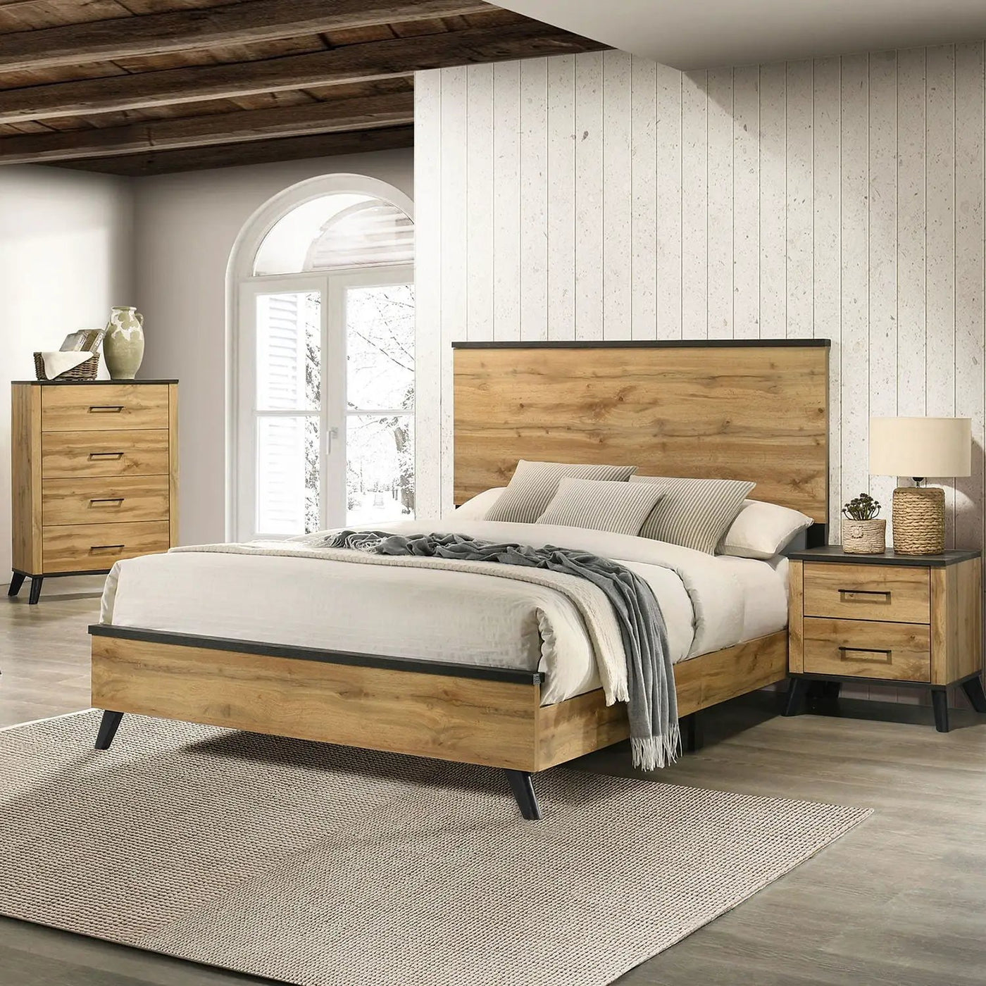 Georgina - Panel Bed by HouseOfZazla