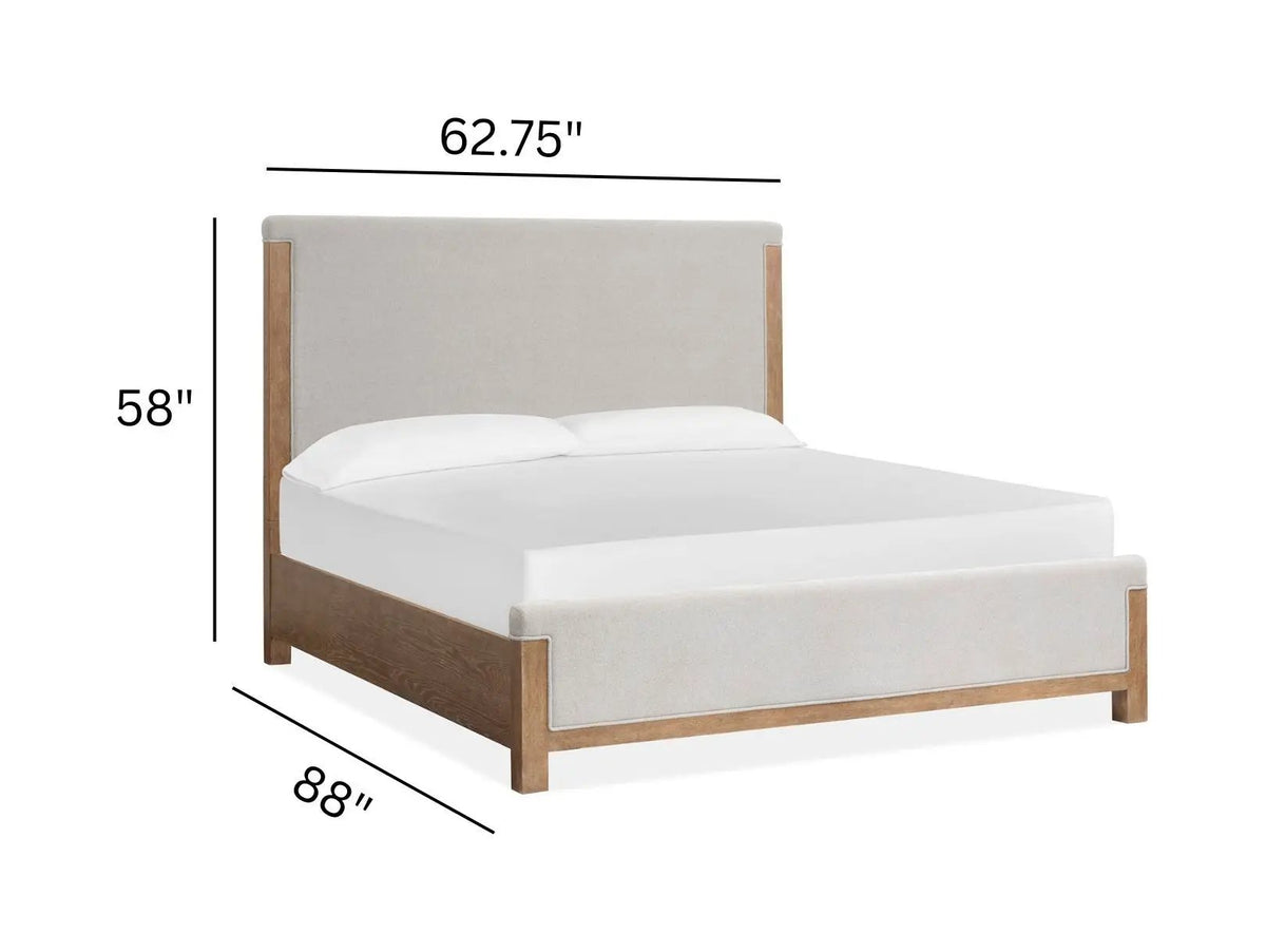 Plum Creek - Upholstered Panel Bed, photo 4 of 18