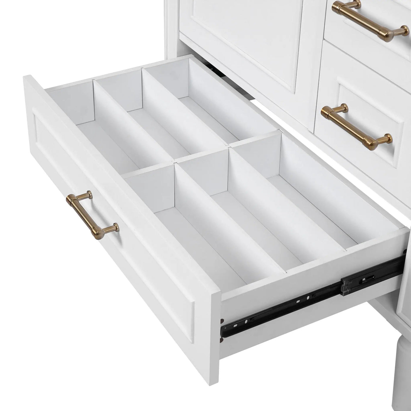 Traditional Bathroom Vanity Set With Soft Close Doors by HouseOfZazla