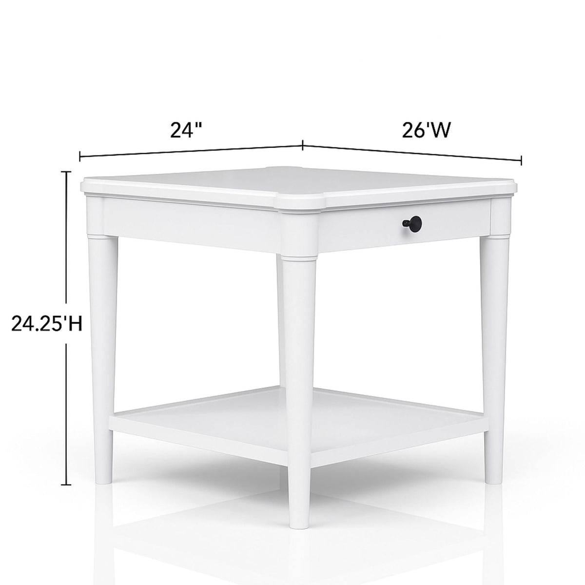End Table With Storage Drawer, photo 3 of 14