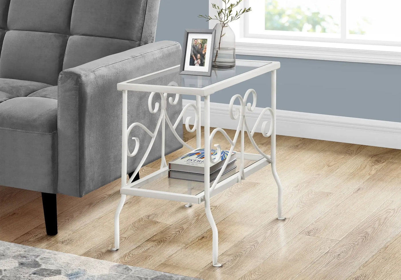 Elegant Design Accent Table, Side Traditional by HouseOfZazla