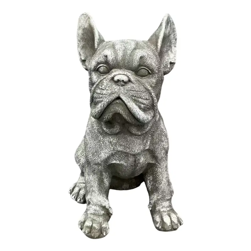 16" Outdoor Weatherproof French Bulldog Statue by HouseOfZazla