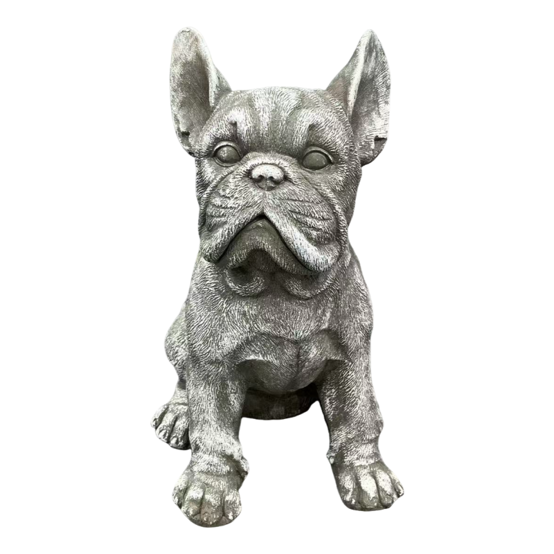 16" Outdoor Weatherproof French Bulldog Statue by HouseOfZazla