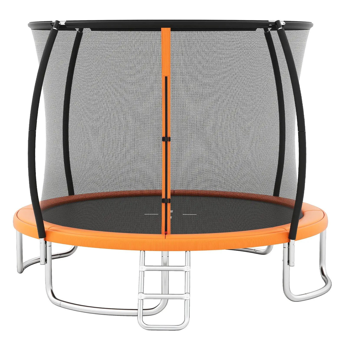 10FT Outdoor Trampoline Heavy-Duty Recreational Trampoline with Safety Enclosure Net by DirectDeals