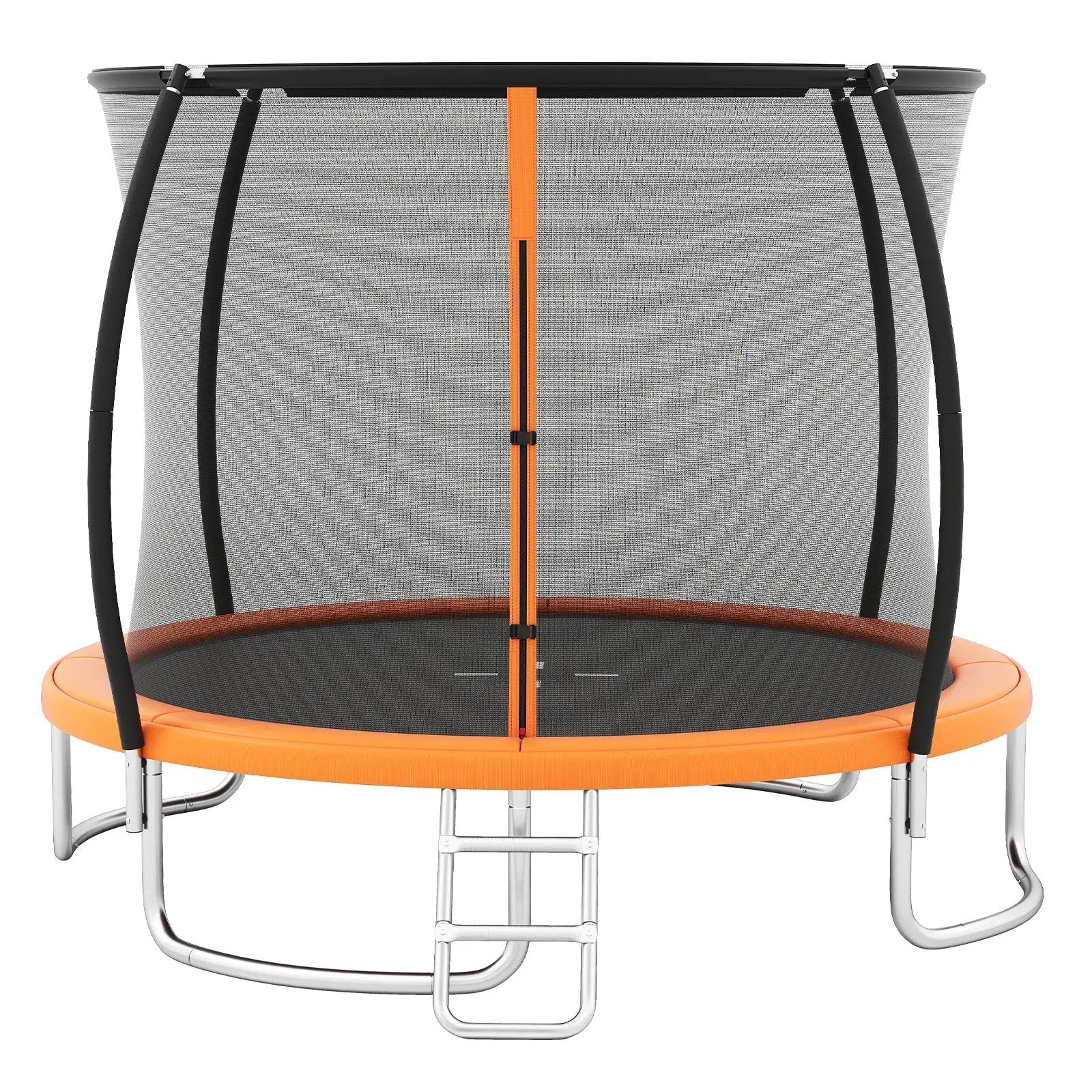 10FT Outdoor Trampoline Heavy-Duty Recreational Trampoline with Safety Enclosure Net by DirectDeals