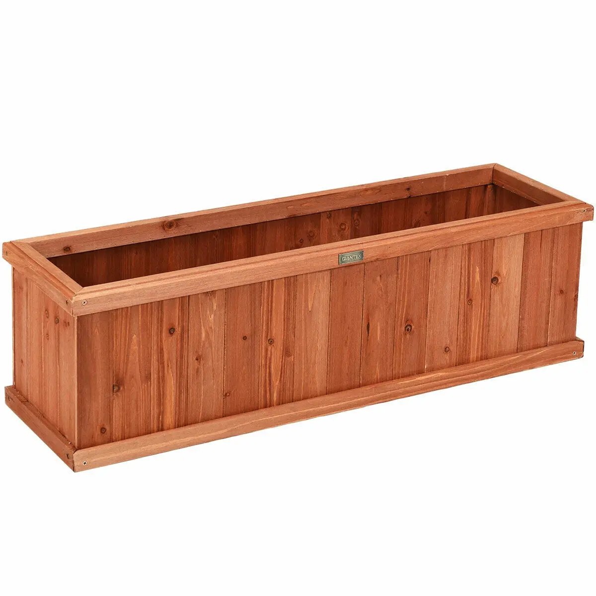 Wooden Decorative Planter Box for Garden Yard and Window by DirectDeals