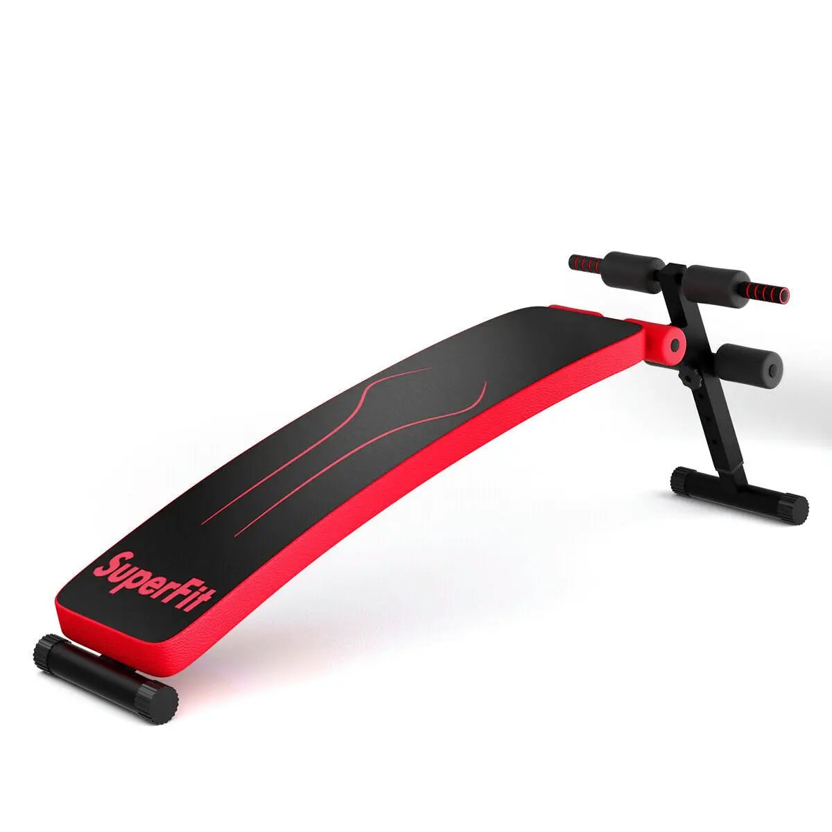 Folding Weight Bench Adjustable Sit-up Board Workout Slant Bench by DirectDeals