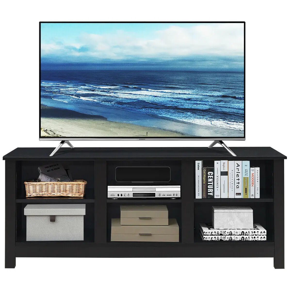 60 Inch Entertainment TV Stand Cabinet by DirectDeals