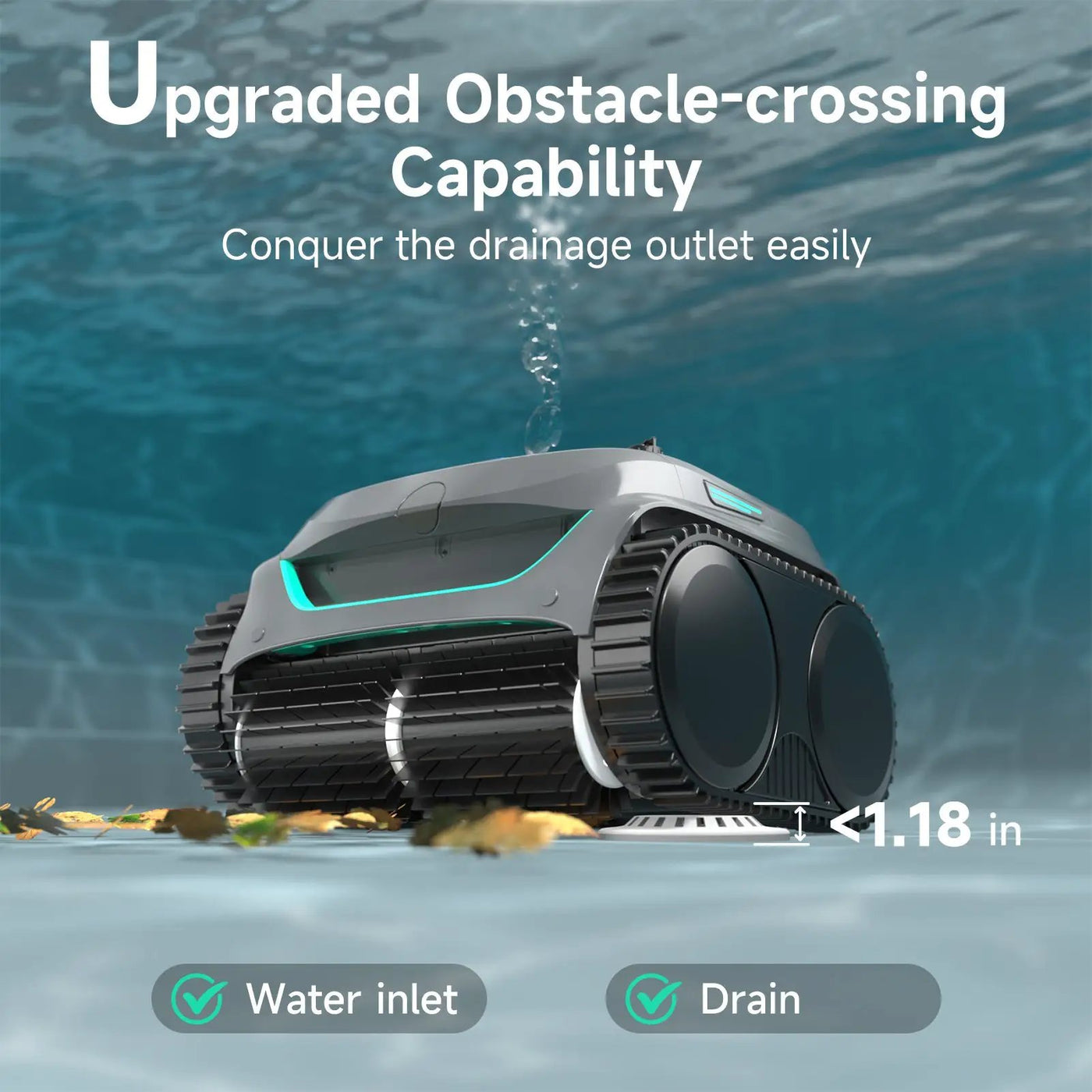 (2026 Upgrade) WYBOT C2 Cordless Robotic Pool Cleaner by WYBOT