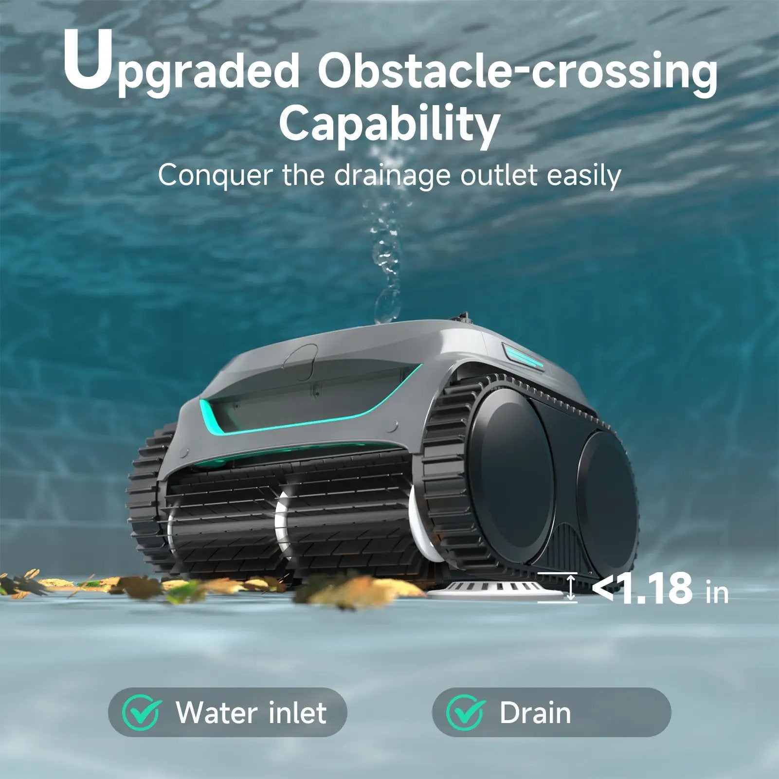 (2026 Upgrade) WYBOT C2 Cordless Robotic Pool Cleaner by WYBOT