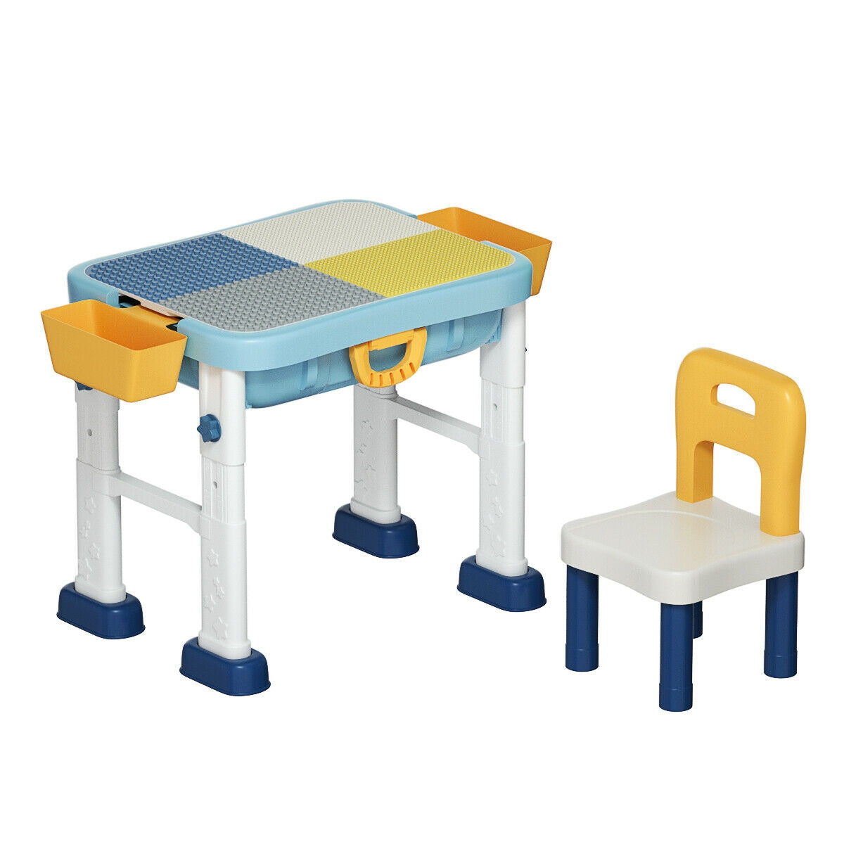 6-in-1 Kids Activity Table Set with Chair by DirectDeals