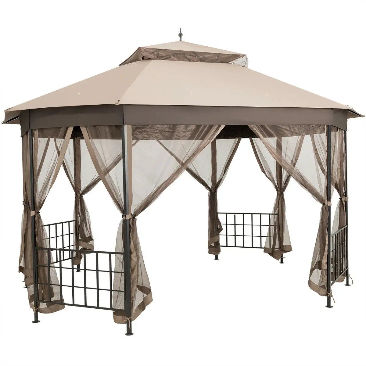 10’x 12’ Octagonal Patio Gazebo by DirectDeals