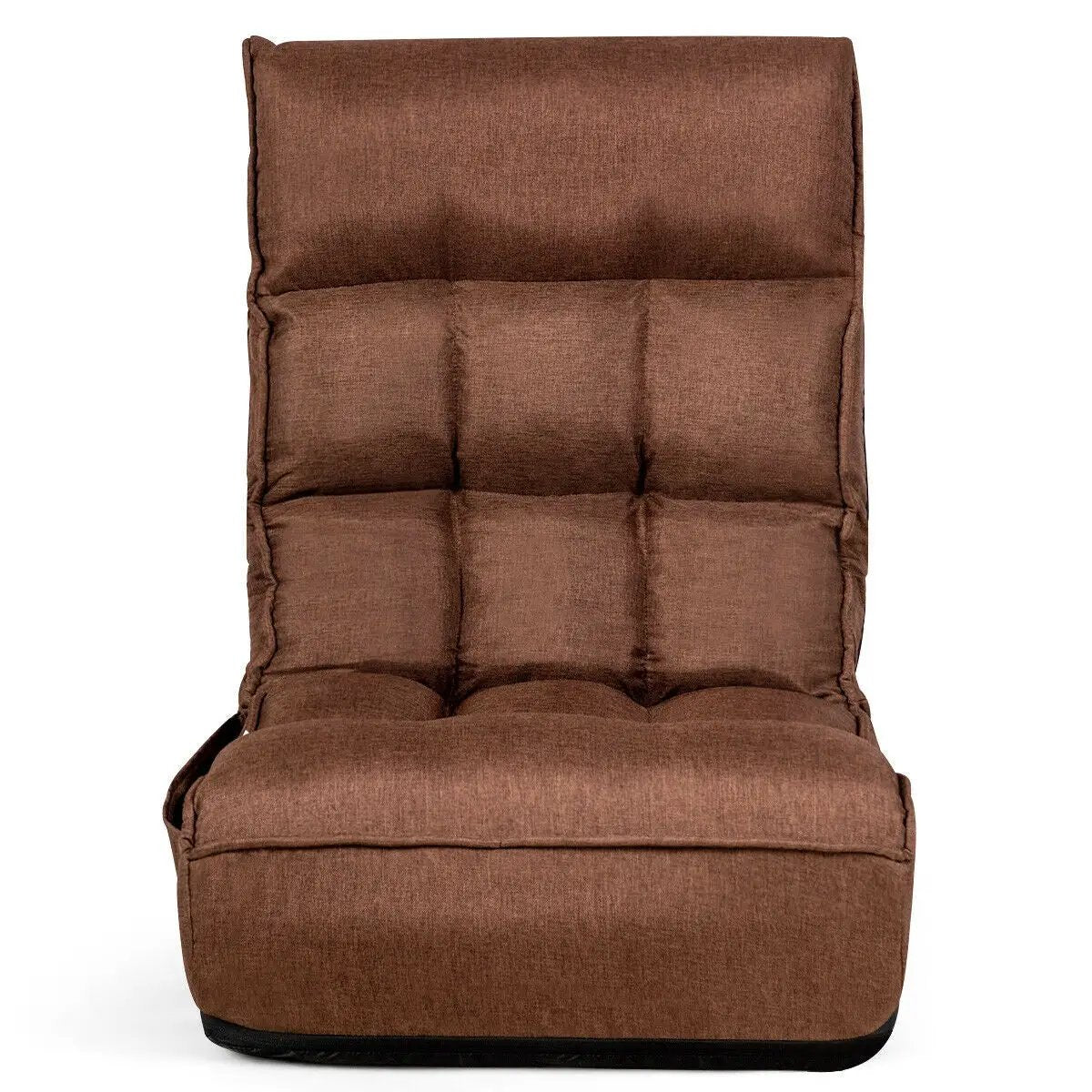 4-Position Adjustable Floor Chair Folding Lazy Sofa by DirectDeals