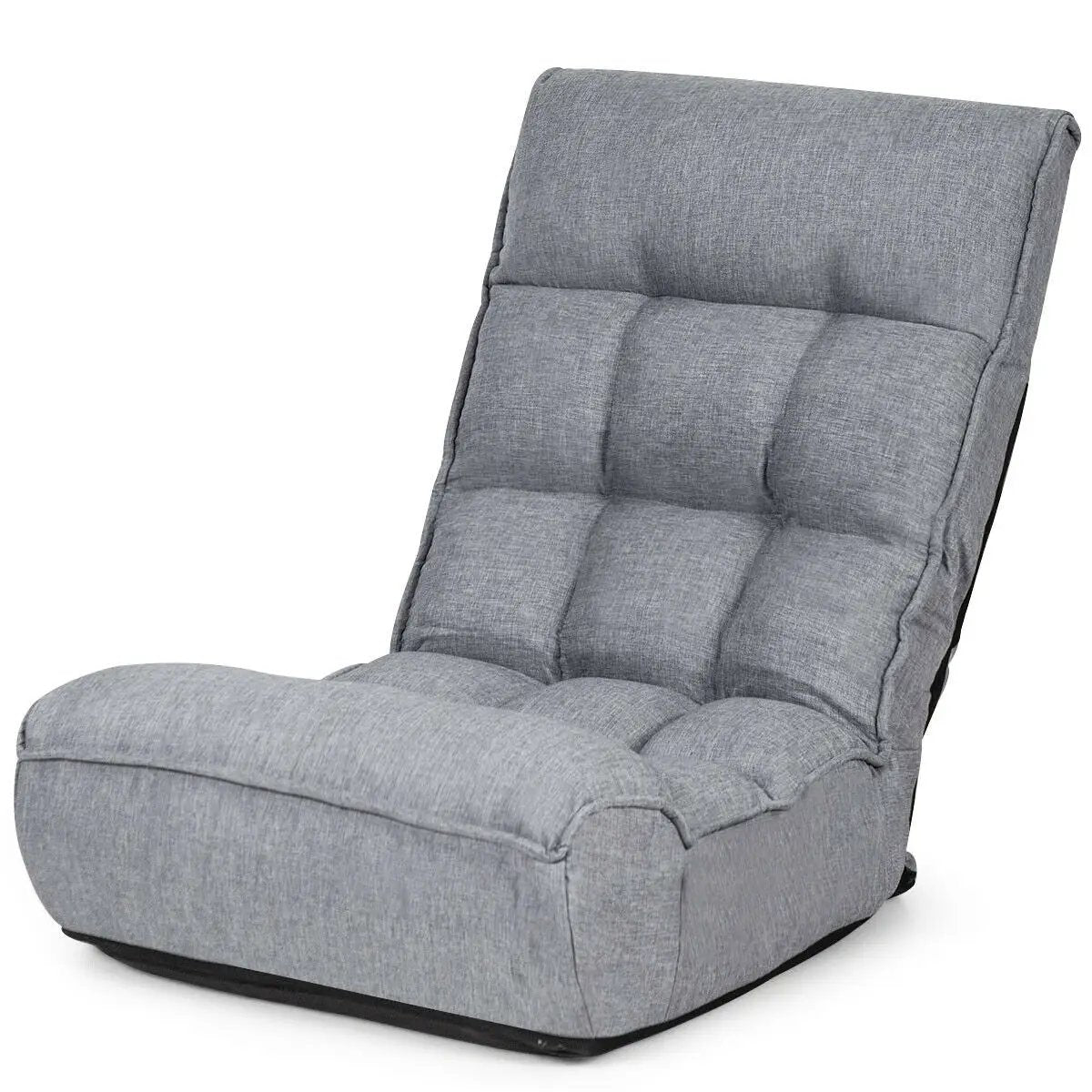 4-Position Adjustable Floor Chair Folding Lazy Sofa by DirectDeals