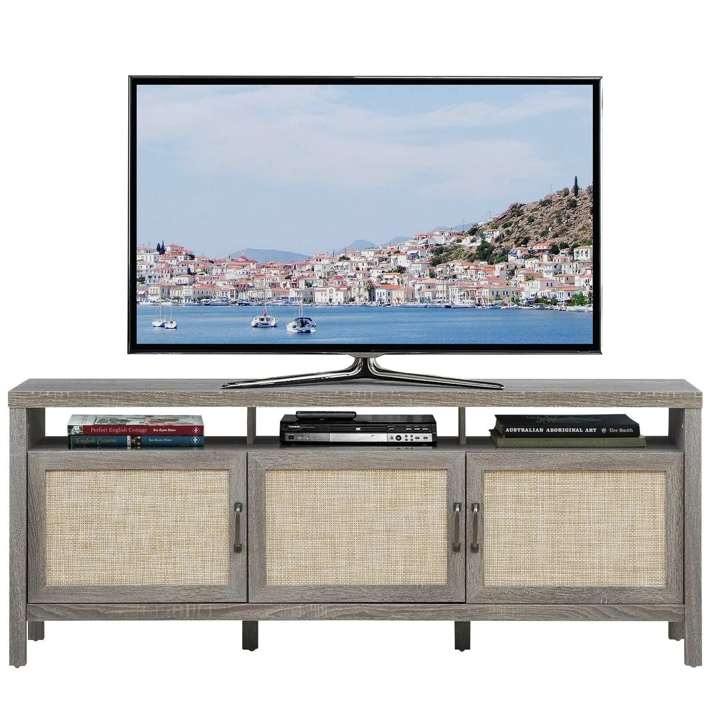 Universal TV Stand Entertainment Media Center for TV's up to 65 Inch by DirectDeals
