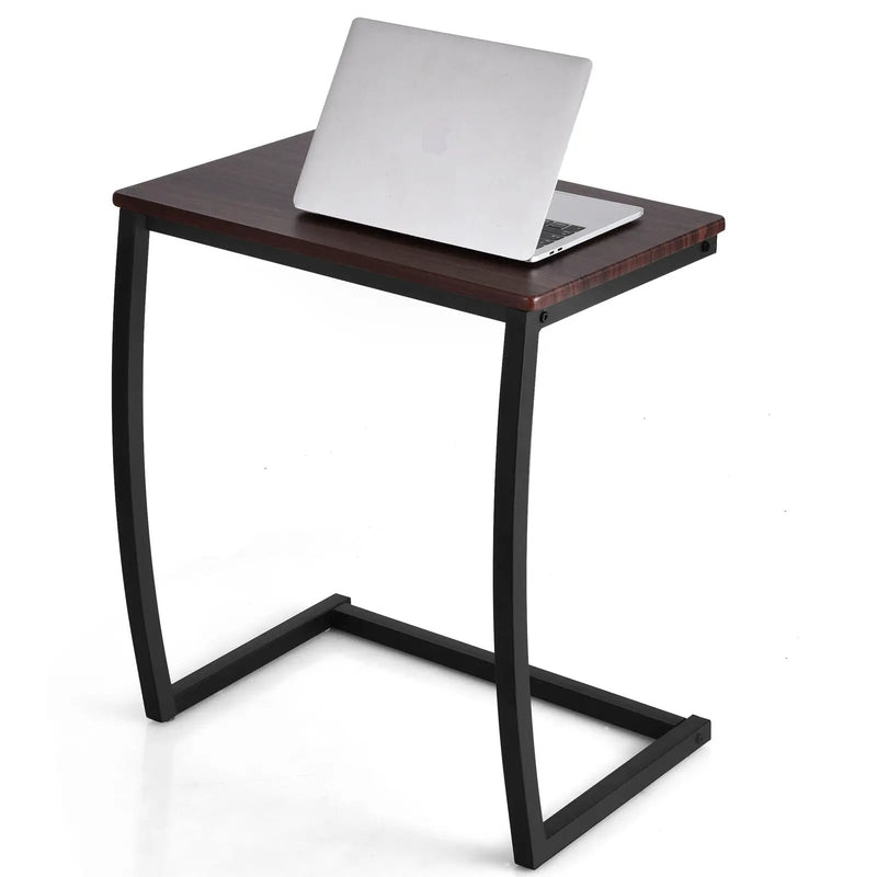Steel Frame C-shaped Sofa Side End Table-Coffee by DirectDeals