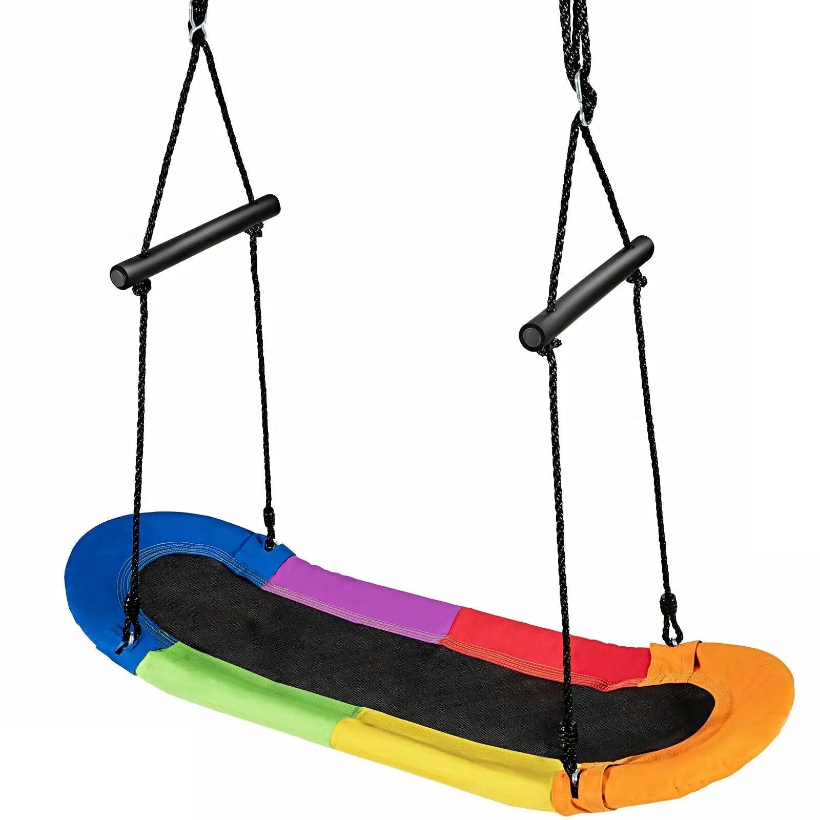 Saucer Tree Swing Surf Kids Outdoor Adjustable by DirectDeals