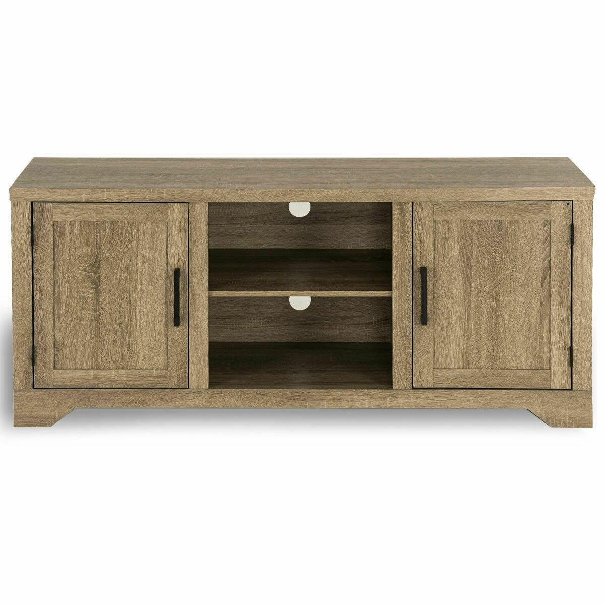 Rustic TV Stand Entertainment Center Storage Cabinet by DirectDeals
