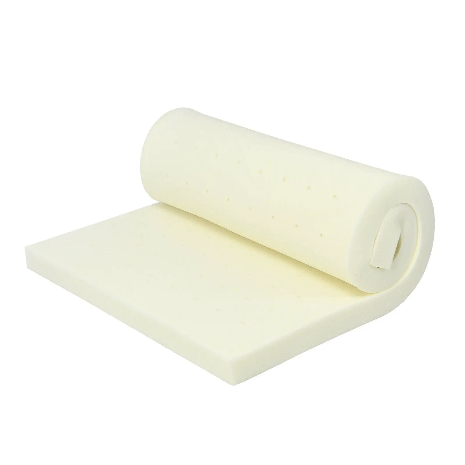 3-Inch Bed Mattress Topper Air Cotton for All Night’s Comfy Soft Mattress Pad by DirectDeals