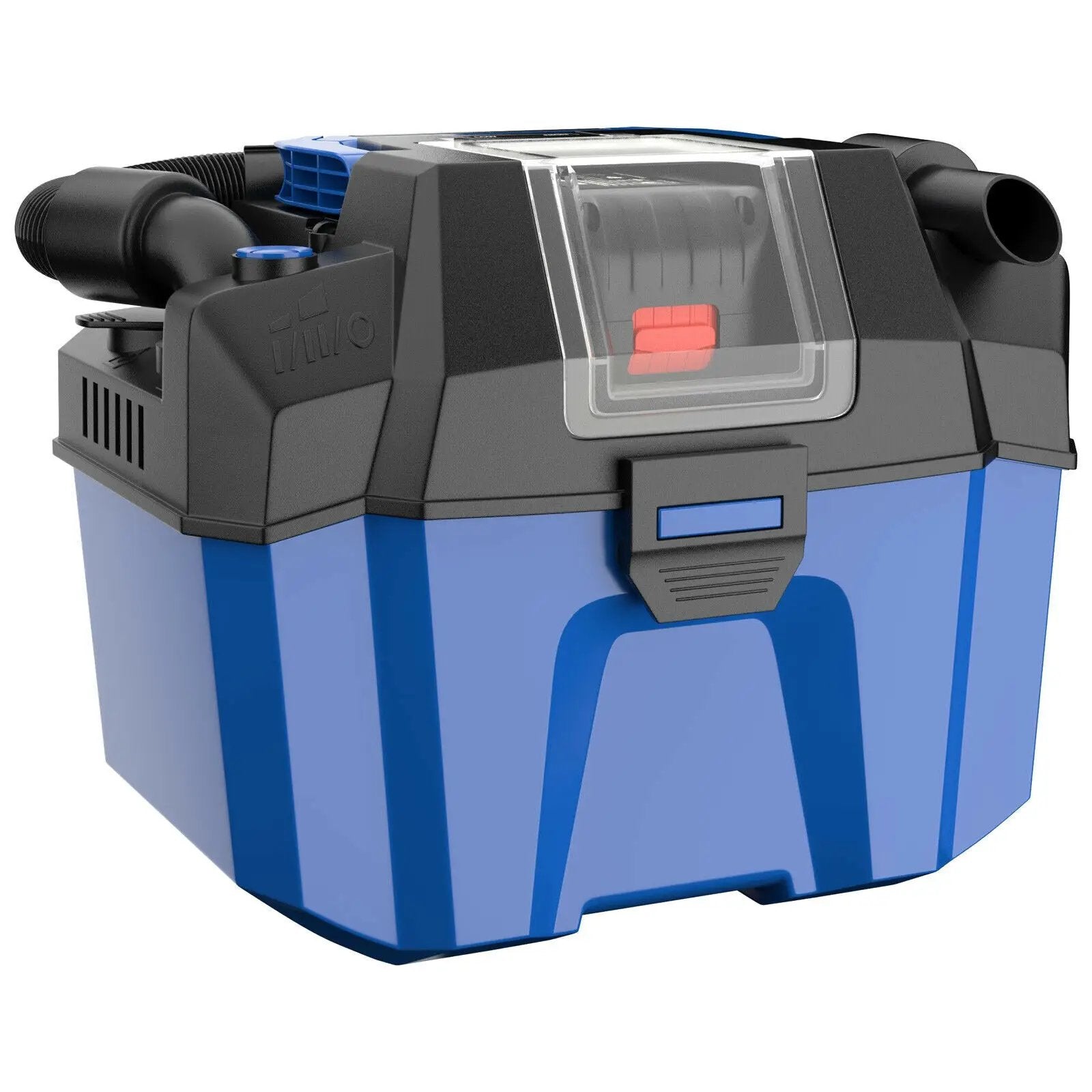 18V Wet Dry Vacuum 2.7 Gal 4 Peak HP Cordless Shop Vac 2.0 AH Battery-Blue by DirectDeals